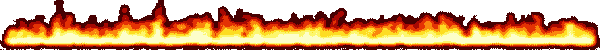 a divider bar of animated flames